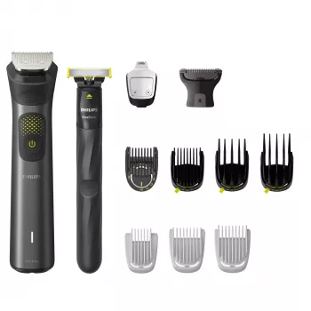 Philips juukselõikur MG9540/15 — 0,2–20 mm, 120 min tööaeg, sisseehitatud Li-Ion aku, märjaks ja kuivaks kasutamiseks, sisaldab OneBlade'i
