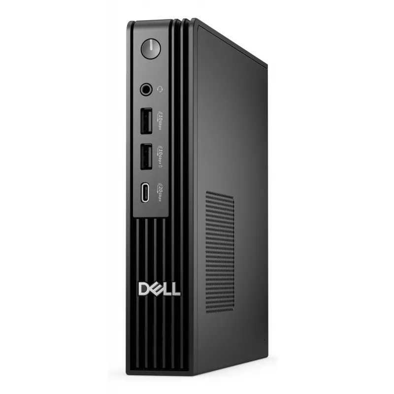 Mini PC Dell Pro QBM1250 Plus — Intel Core Ultra 5 235, 16 GB DDR5, 512 GB NVMe SSD, Windows 11 Pro, Mikroarvuti, Must