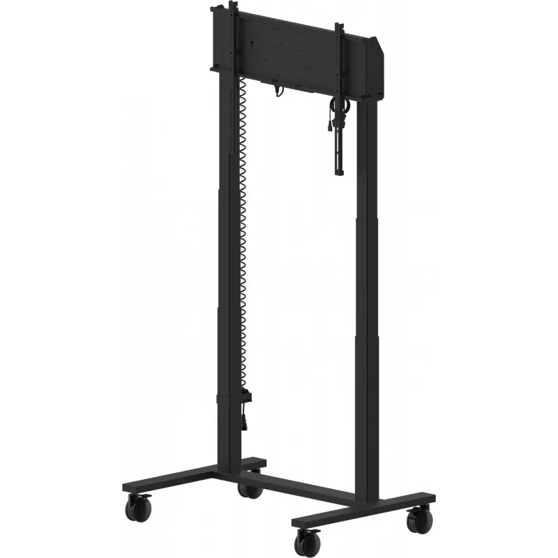 iiyama MD-CAR2031-B1 elektriline põrandatõstuk ratastel ekraanidele 55–105 tolli, maks 120 kg, VESA 800x600, kõrgus 850–1800 mm, must