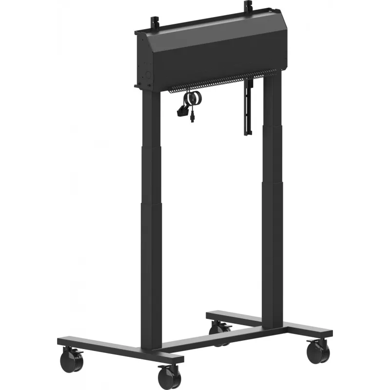 iiyama MD-CAR2031-B1 elektriline põrandatõstuk ratastel ekraanidele 55–105 tolli, maks 120 kg, VESA 800x600, kõrgus 850–1800 mm, must