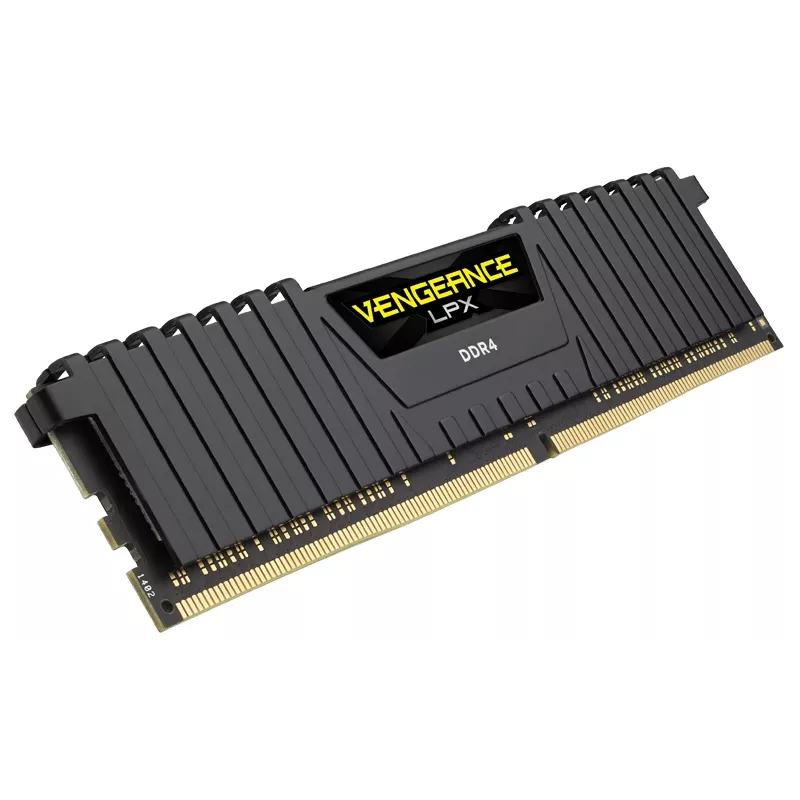 CORSAIR mälu 64GB DDR4 3200MHz C16 madala profiiliga must