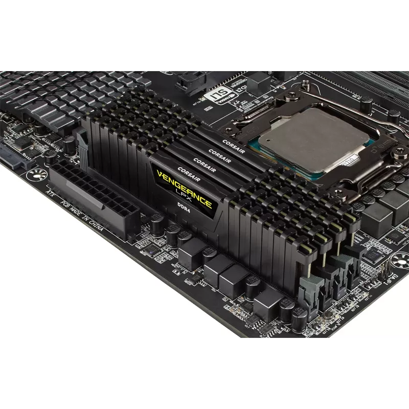 CORSAIR mälu 64GB DDR4 3200MHz C16 madala profiiliga must
