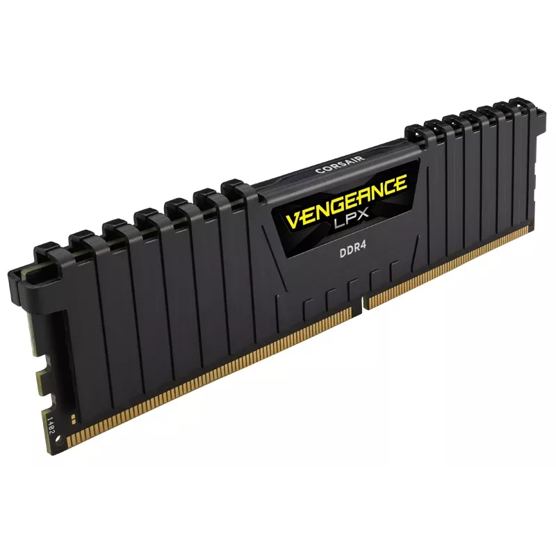 CORSAIR mälu 64GB DDR4 3200MHz C16 madala profiiliga must