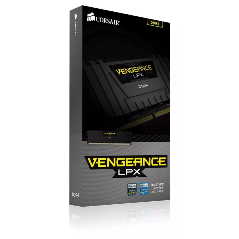 CORSAIR Memory 32GB DDR4 2666MHz Kit 4 DIMM C16 Vengeance Low Profilex mälukomplekt