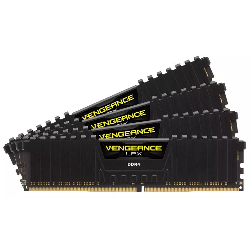 CORSAIR Memory 32GB DDR4 2666MHz Kit 4 DIMM C16 Vengeance Low Profilex mälukomplekt
