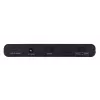 USB-C jaotur Unitek S1222A SolidForce+ — HDMI 4K, Ethernet, SATA III, 10 Gbit/s, alumiiniumkorpus, must