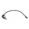 USB-C jaotur Unitek S1222A SolidForce+ — HDMI 4K, Ethernet, SATA III, 10 Gbit/s, alumiiniumkorpus, must