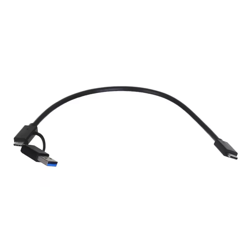 USB-C jaotur Unitek S1222A SolidForce+ — HDMI 4K, Ethernet, SATA III, 10 Gbit/s, alumiiniumkorpus, must