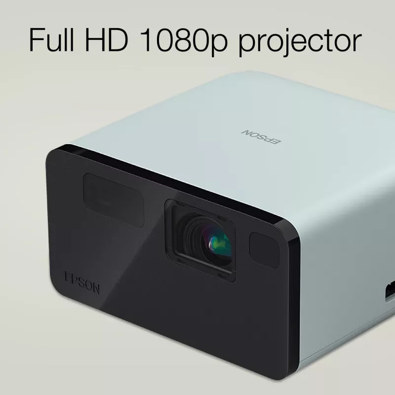 Epson EF-21G standardlise projektsiooniga projektor 3LCD 1080p (1920x1080) must, roheline