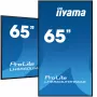 iiyama LH6560UHS-B2AG Signage-ekraan digitaalne A-tahvel 163,8 cm (64,5 tolli) LED Wi-Fi 500 cd/m² 4K Ultra HD Must Sisseehitatud protsessor Android 11 24/7