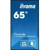 iiyama LH6560UHS-B2AG Signage-ekraan digitaalne A-tahvel 163,8 cm (64,5 tolli) LED Wi-Fi 500 cd/m² 4K Ultra HD Must Sisseehitatud protsessor Android 11 24/7
