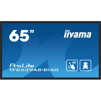 Digitaalne infokuva iiyama TF6539AS-B1AG 64.5 tolli puuteekraaniga LED 3840 x 2160