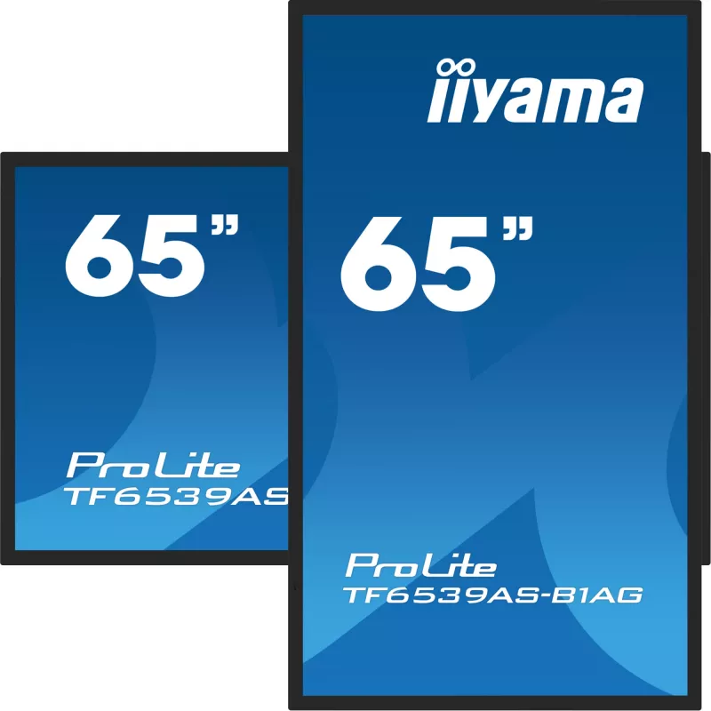 Digitaalne infokuva iiyama TF6539AS-B1AG 64.5 tolli puuteekraaniga LED 3840 x 2160
