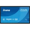 iiyama TW3226AS-B3P Signage-ekraan kioski disainiga 80 cm (31,5 tolli) LED Wi-Fi 430 cd/m² Full HD Must Puuteekraan Sisseehitatud protsessor Android 24/7