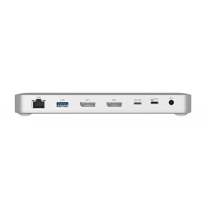 D-Link 9-in-1 USB4 Docking Station Juhtmega USB4 100W 8K Ultra HD