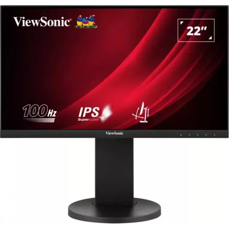 Viewsonic VG Series VG2208A arvutimonitor 55,9 cm (22 tolli) 1920 x 1080 pikslit Full HD LED must