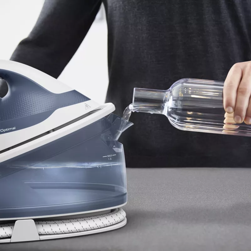 Tefal Express Optimal SV4110 2200 W 1,2 L Ceramic Express Glide sinine, valge