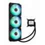 Mitmeühes vedelikjahutus ASUS Prime LC 360 ARGB LCD — 360 mm radiaator, 3x 120 mm ventilaatorit, LCD, PWM, must