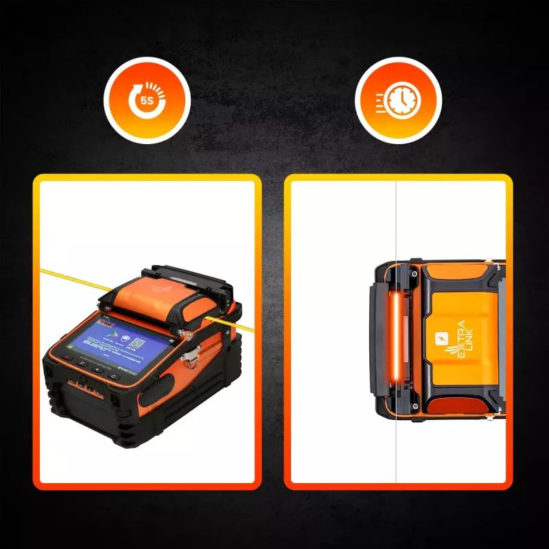 Extralink AI-9 kiudoptiline splaissija 7800mAh aku LED-lamp LCD 5,1 tolli