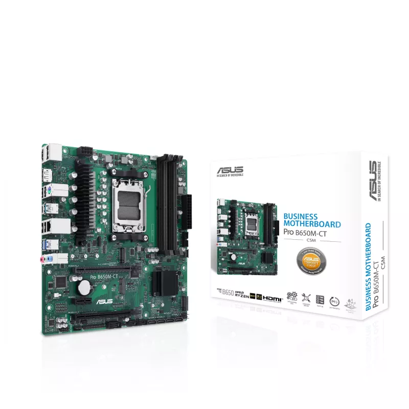 Emaplaat ASUS PRO B650M-CT-CSM AMD B650 Socket AM5 micro ATX