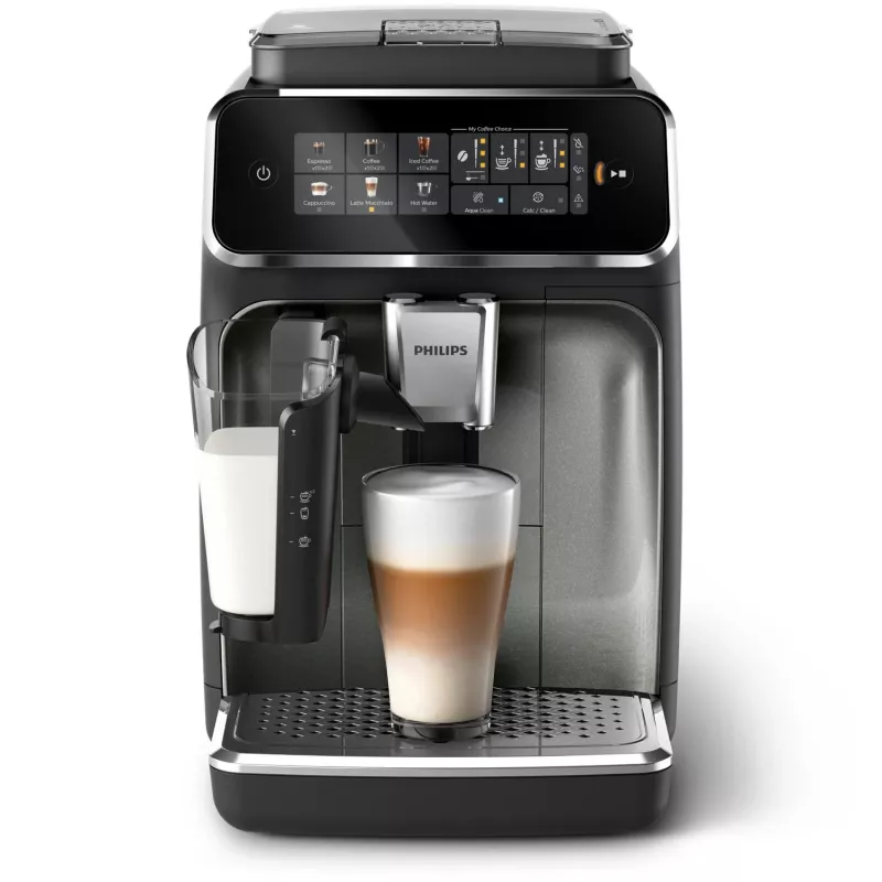 Espressomasin Philips EP3349/70 — täisautomaatne, 15 bar, 275 g oa konteiner, keraamiline jahvatusmehhanism, piimapaak