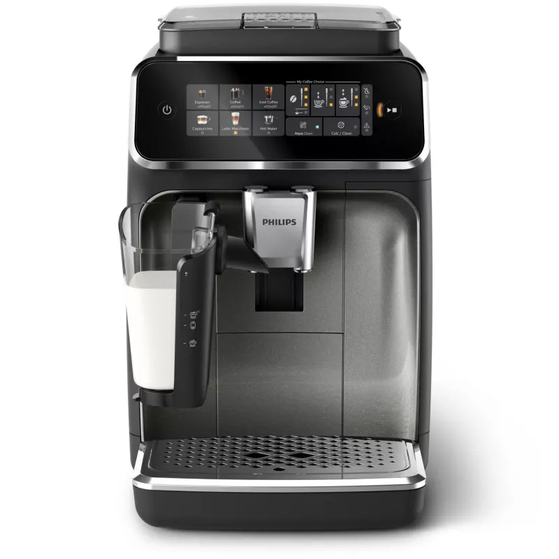Espressomasin Philips EP3349/70 — täisautomaatne, 15 bar, 275 g oa konteiner, keraamiline jahvatusmehhanism, piimapaak