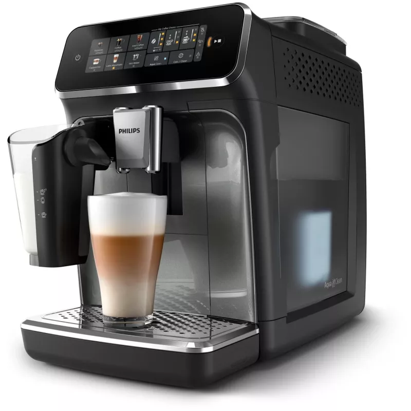 Espressomasin Philips EP3349/70 — täisautomaatne, 15 bar, 275 g oa konteiner, keraamiline jahvatusmehhanism, piimapaak