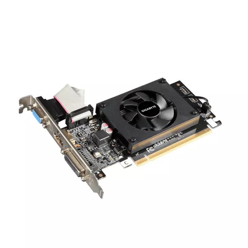 GIGABYTE GV-N710D3-2GL graafikakaart NVIDIA GeForce GT 710 2 GB GDDR3