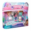 Gabby's Dollhouse DREAMWORKS Film, Cat-venture Crew Pack, 11-osaline mängufiguuride komplekt koos aksessuaaridega, laste mänguasjad tüdrukutele ja poistele alates 3. eluaastast