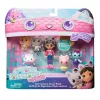 Gabby's Dollhouse DREAMWORKS Film, Cat-venture Crew Pack, 11-osaline mängufiguuride komplekt koos aksessuaaridega, laste mänguasjad tüdrukutele ja poistele alates 3. eluaastast