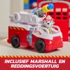 PAW Patroli tuletõrje juhtimiskeskus koos Marshalli figuuri, päästetuletõrjeauto, tulede, stardi ja heliefektidega, laste mänguasjad poistele ja tüdrukutele alates 3. eluaastast