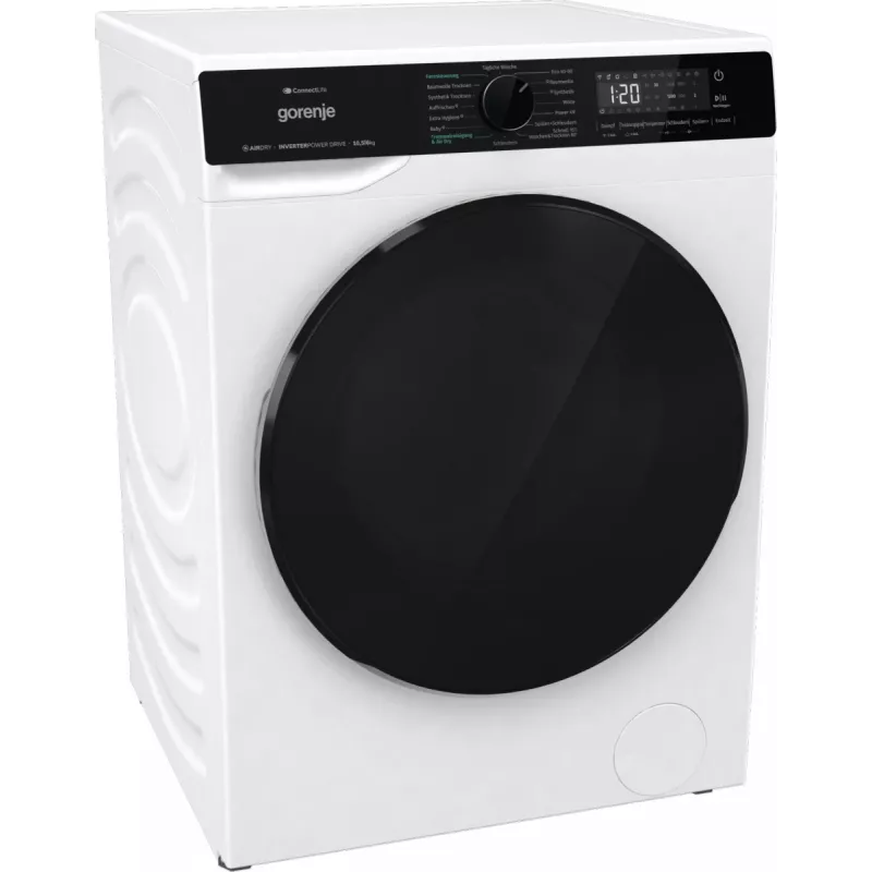 Gorenje WD2PA1X64ADW/DE pesumasin-kuivati, eraldiseisev, esilaadimisega, valge