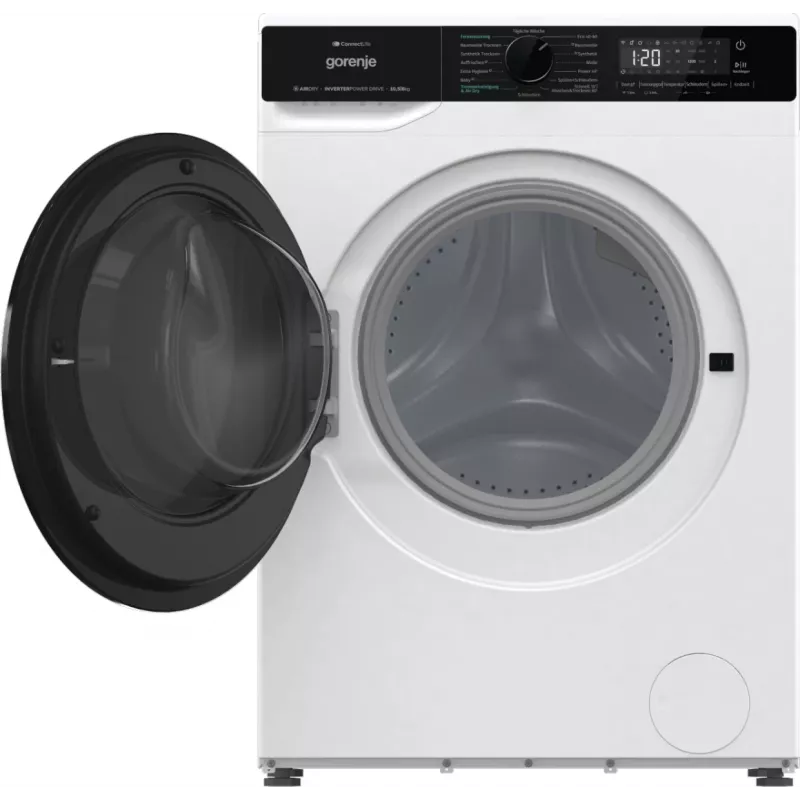 Gorenje WD2PA1X64ADW/DE pesumasin-kuivati, eraldiseisev, esilaadimisega, valge