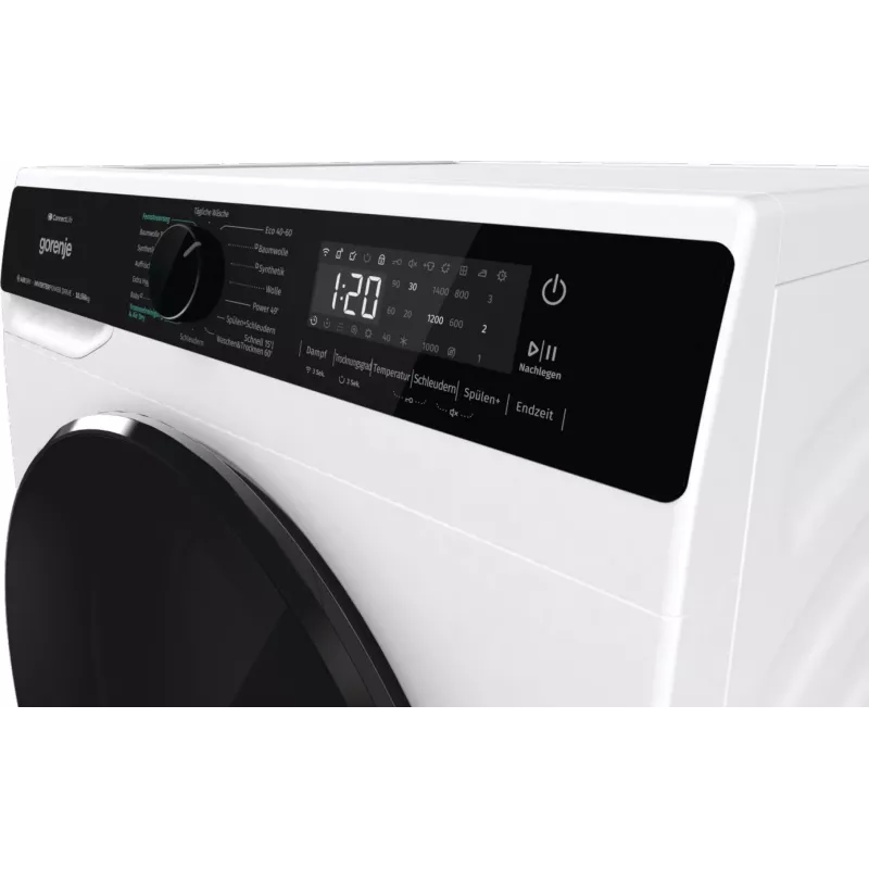 Gorenje WD2PA1X64ADW/DE pesumasin-kuivati, eraldiseisev, esilaadimisega, valge