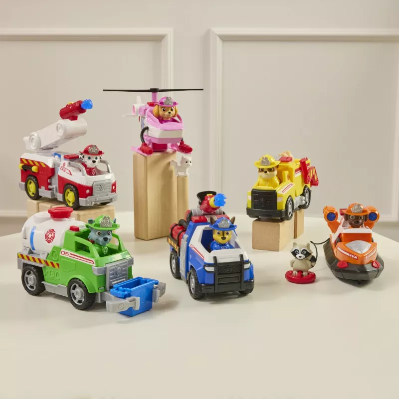 PAW Patrol Fire Rescue: Zuma päästetulepaat koos tegevusfiguuri, heidetava päästerõnga, kähriku ja mängupaadiga, laste mänguasjad poistele ja tüdrukutele alates 3. eluaastast