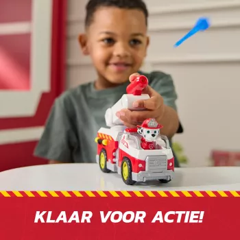 Tuletõrjeauto mänguasi Spin Master Marshall Rescue Fire Engine koos tegelaskuju, mürsulaskuri, plastik, vanusele 3+