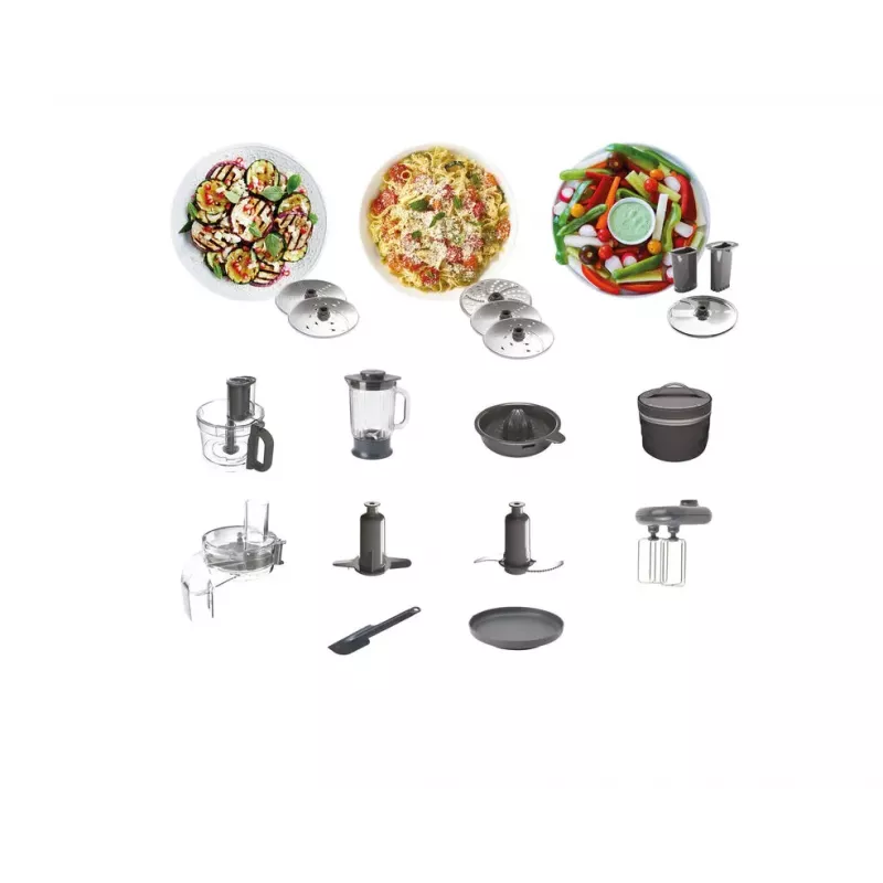 Kenwood FDM72.990SS köögikombain 3 L Roostevaba teras Sisseehitatud kaalud