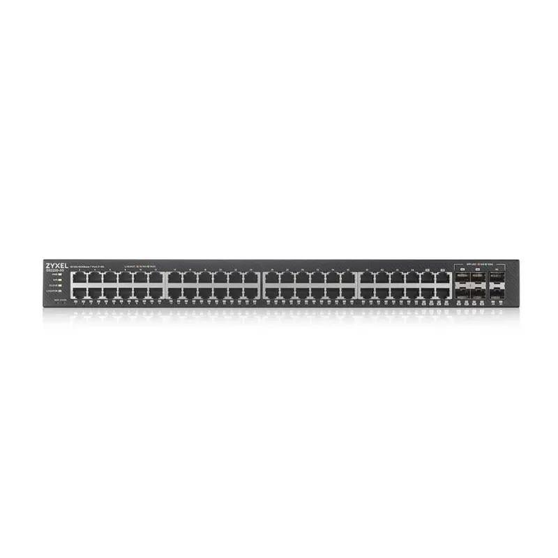 Zyxel GS2220-50-EU0101F võrgulüliti Hallatav L2 Gigabit Ethernet (10/100/1000) Must
