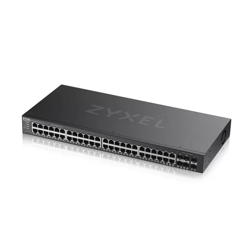 Zyxel GS2220-50-EU0101F võrgulüliti Hallatav L2 Gigabit Ethernet (10/100/1000) Must