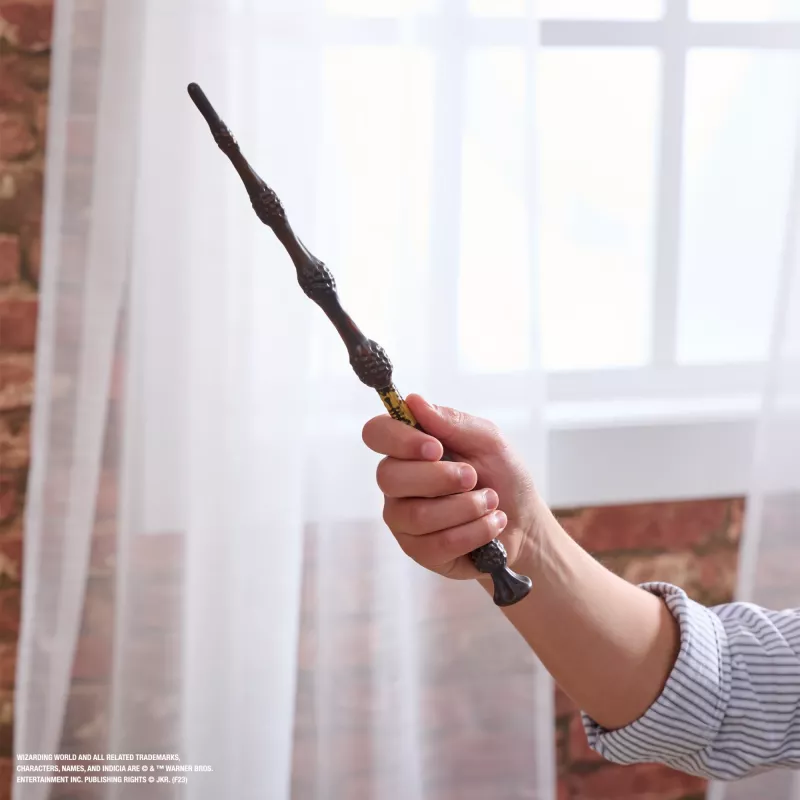 Wizarding World Harry Potter, 12-tolline maagiline kogumisvits Albus Dumbledore, aluse ja valatud ikooniga, maagilised olendid, aksessuaar kostüümidele
