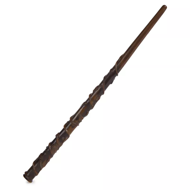 Wizarding World Harry Potter, 12-tolline maagiline kollektsionääride Hermione Grangeri võlukepp aluse ja valatud ikooniga, maagilised olendid, kostüümiaksessuaar