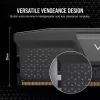 DIMM 96 GB DDR5-6000 (2x 48 GB) Dual-Kit, Arbeitsspeicher schwarz, CMK96GX5M2B6000C30, Vengeance, INTEL XMP
