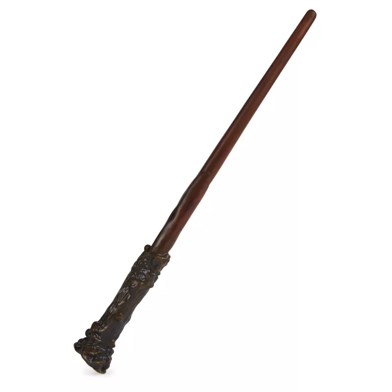 Wizarding World Harry Potter, 12-tolline maagiline kollektsionääri Harry Potteri võlukepp aluse ja valatud ikooniga, maagilised olendid, kostüümiaksessuaar