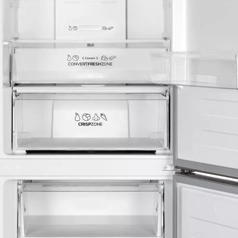Gorenje Külmik-sügavkülmik NRK619CAXL4 SI, 304 L, SN-N, 6 kg/24h, C, Värske tsooni sektsioon, Hall