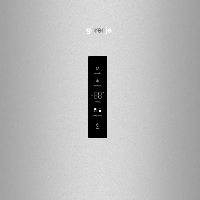 Gorenje Külmik-sügavkülmik NRK619CAXL4 SI, 304 L, SN-N, 6 kg/24h, C, Värske tsooni sektsioon, Hall