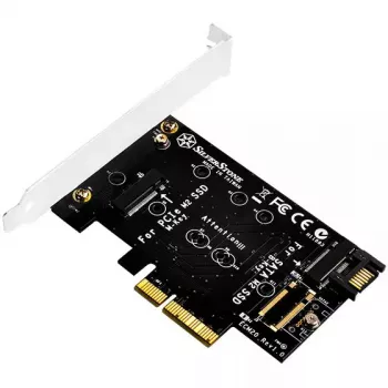 Liidesekaart Silverstone ECM20 Sisemine PCIe SATA