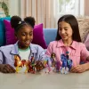 Mini nukukomplekt Usorteret Unicorn Academy Ava & Leaf Power of Friendship läbipaistva sadula ja 2 tarvikuga, 168 mm, plast