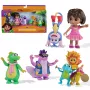 Dora, Fantastic Friends Gift Pack koos Dora, Boots, Tico, Isa ja Fiesta Trio, mängufiguurid, laste mänguasjad tüdrukutele ja poistele alates 3. eluaastast