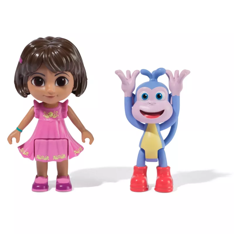 Dora, Fantastic Friends Gift Pack koos Dora, Boots, Tico, Isa ja Fiesta Trio, mängufiguurid, laste mänguasjad tüdrukutele ja poistele alates 3. eluaastast