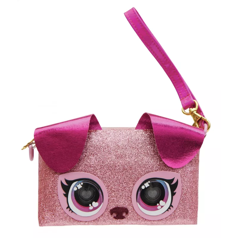 Purse Pets, Keepin’ It Clutch Dazzling Diva kutsikas lemmikloomamänguasi ja randmepaelaga rahakott, tüdrukutele alates 4. eluaastast
